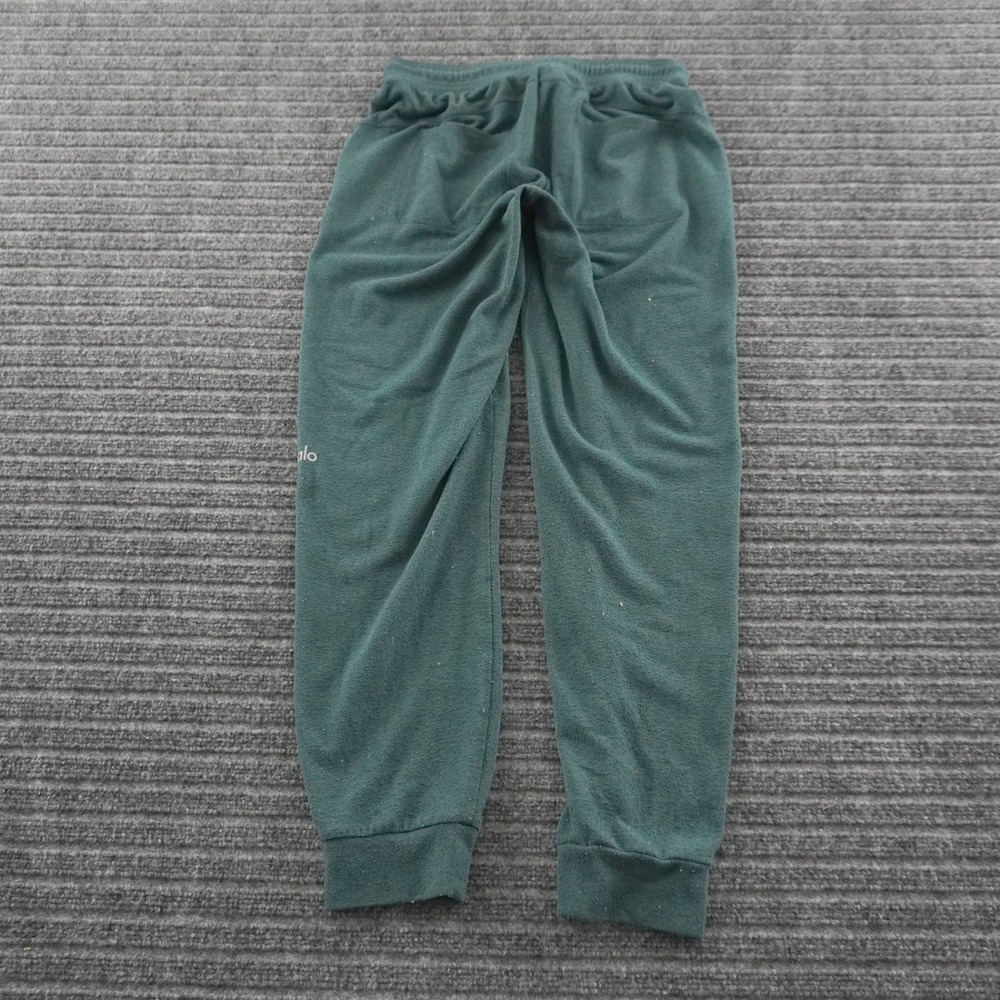 Alo Yoga Jogger Pants Womens Small Green Elastic Waist Loungewear